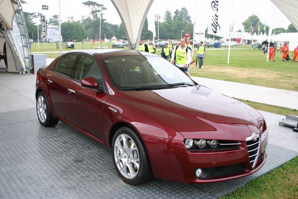 Alfa Romeo 159 3.2 JTS Q4 at the 2005 Goodwood International Festival of Speed