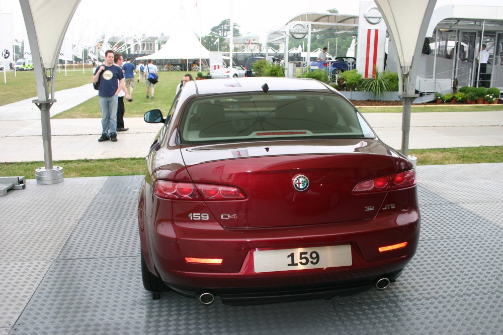 Alfa Romeo 159 3.2 JTS Q4 at the 2005 Goodwood International Festival of Speed