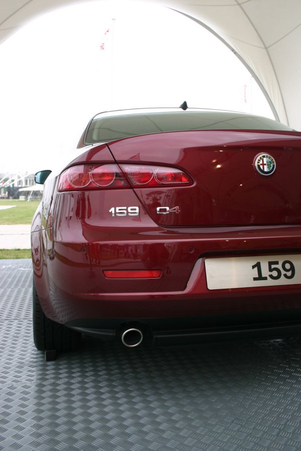 Alfa Romeo 159 3.2 JTS Q4 at the 2005 Goodwood International Festival of Speed