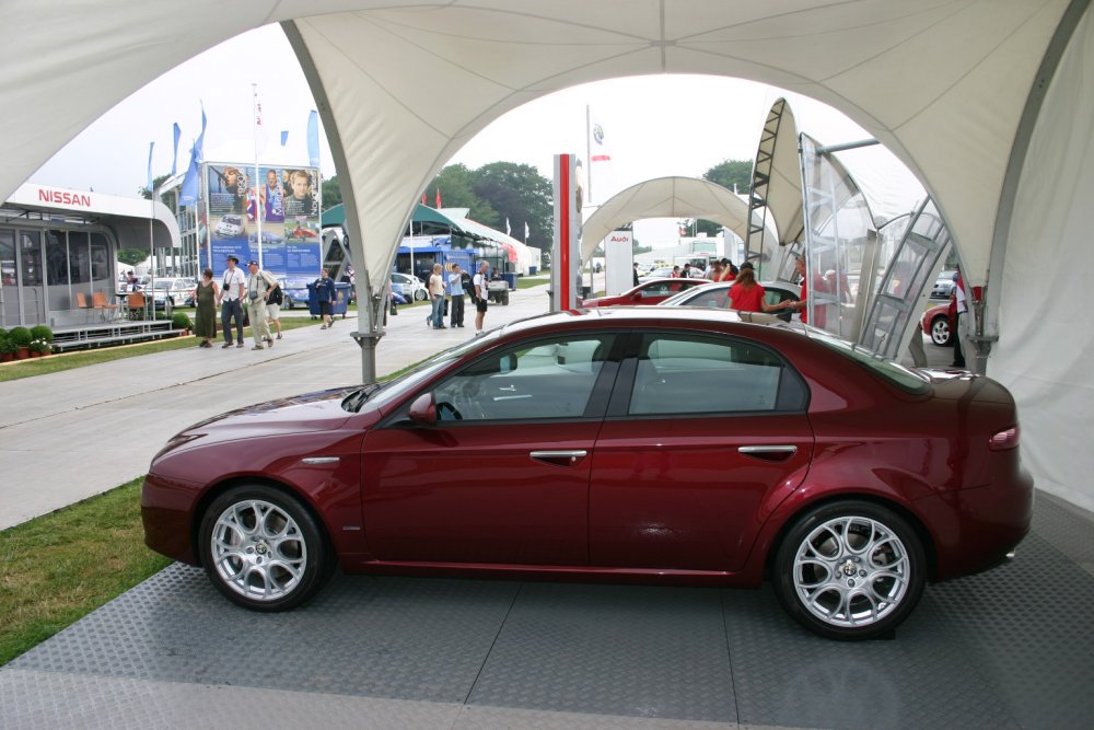 Alfa Romeo 159 3.2 JTS Q4 at the 2005 Goodwood International Festival of Speed