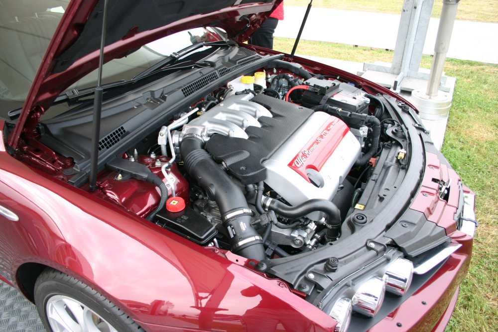 Alfa Romeo 159 3.2 JTS Q4 at the 2005 Goodwood International Festival of Speed