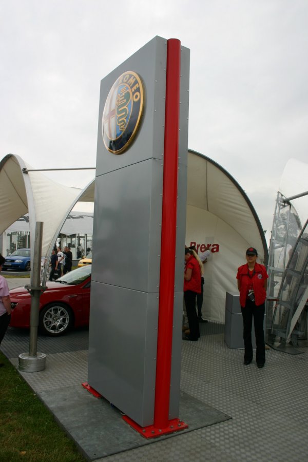 Alfa Romeo 159 3.2 JTS Q4 at the 2005 Goodwood International Festival of Speed