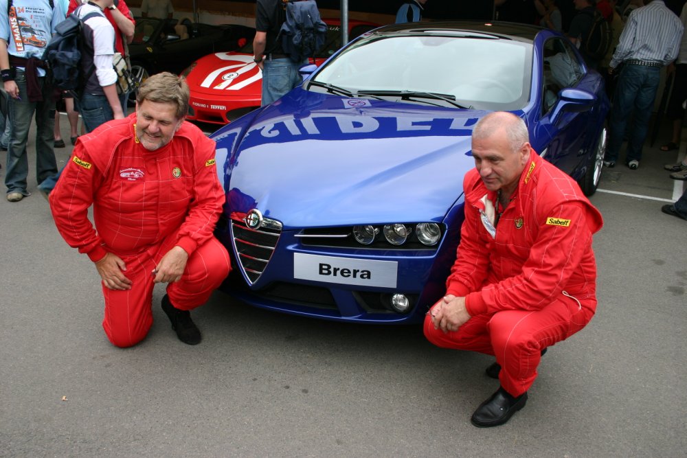 Alfa Romeo Brera at the 2005 Goodwood International Festival of Speed