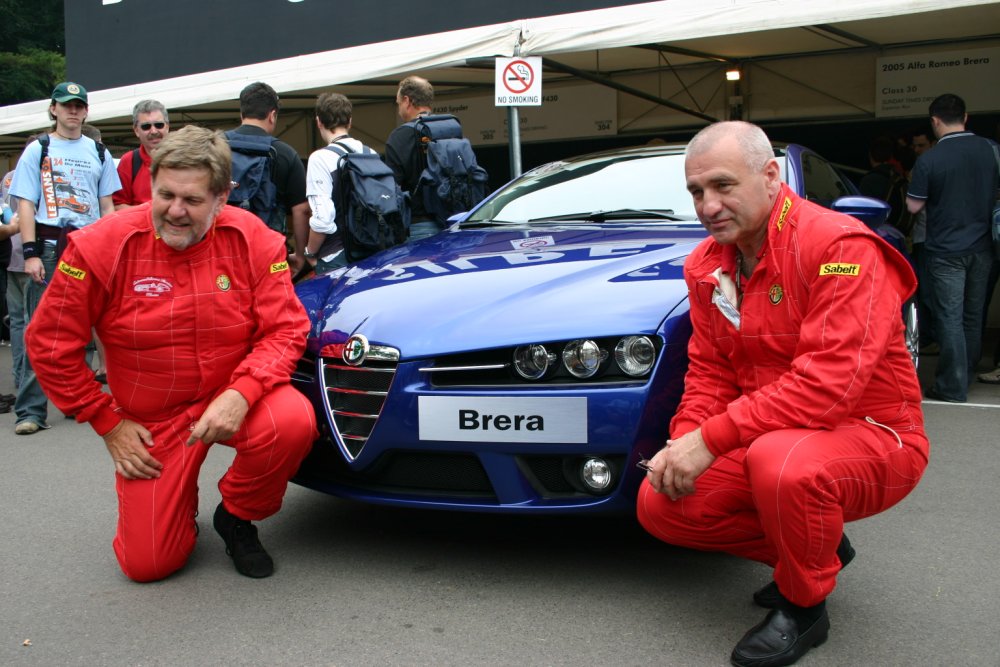 Alfa Romeo Brera at the 2005 Goodwood International Festival of Speed