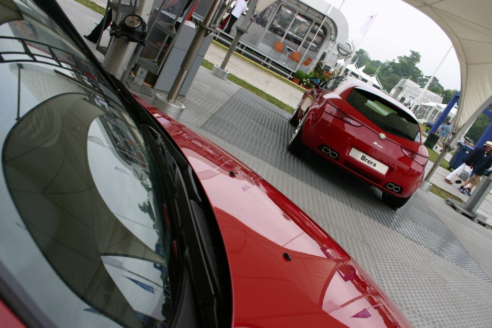 Alfa Romeo Brera 3.2 V6 4x4 at the 2005 Goodwood Festival of Speed