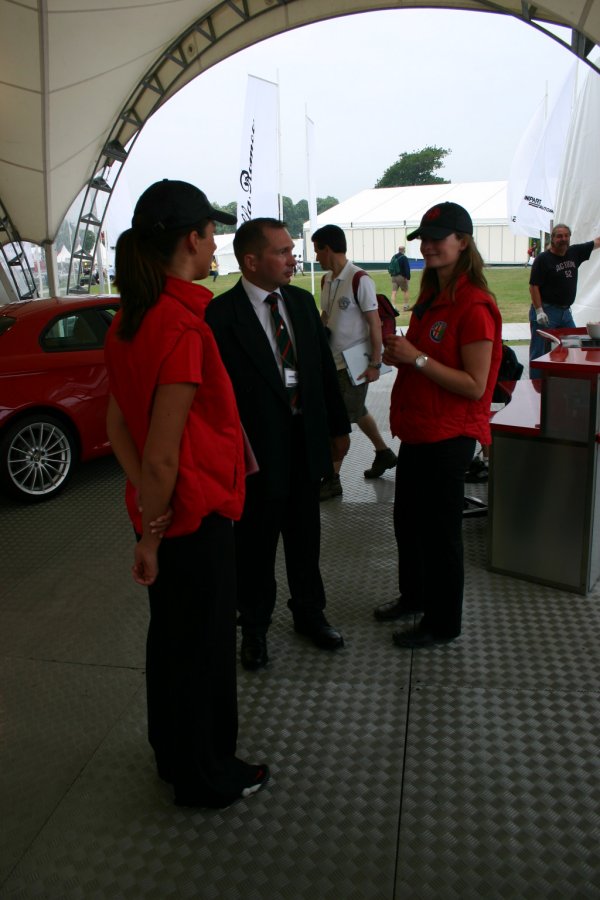 Alfa Romeo Brera 3.2 V6 4x4 at the 2005 Goodwood Festival of Speed