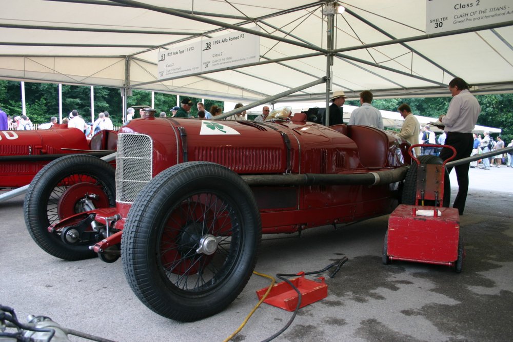 Alfa Romeo at the 2005 Goodwood International Festival of Speed