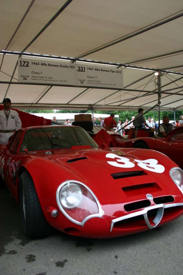 Alfa Romeo at the 2005 Goodwood International Festival of Speed