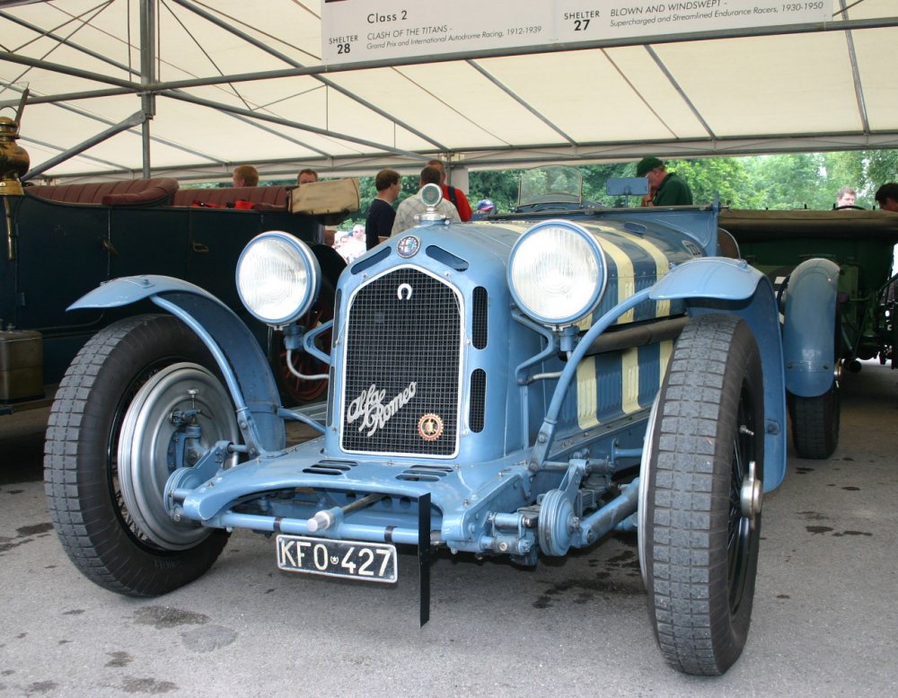 Alfa Romeo at the 2005 Goodwood International Festival of Speed