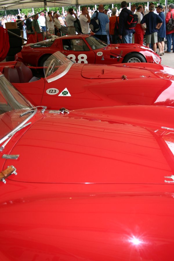 Alfa Romeo at the 2005 Goodwood International Festival of Speed