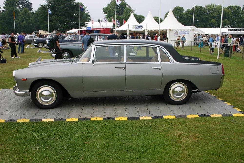 One of the finest displays at the Goodwood International Festival of Speed this year was held under the title of 'The Ultimate Luxury Production Car 1945-80'. Amongst the line-up of these luxurious limousines of the roads spanning three and a half decades were five Italian classics: a 1953 Lancia Flaminia, a 1967 ISO Fidia S4, a 1968 Maserati Quattoporte I, a 1973 Lamborghini Espada, and a 1976 Fiat 130 Berline.