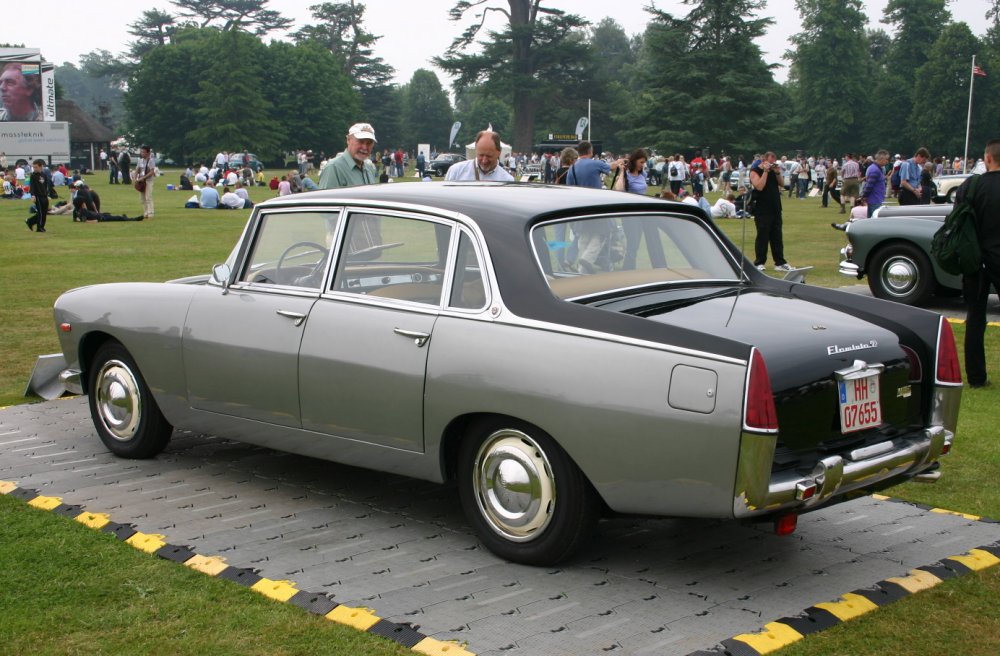 One of the finest displays at the Goodwood International Festival of Speed this year was held under the title of 'The Ultimate Luxury Production Car 1945-80'. Amongst the line-up of these luxurious limousines of the roads spanning three and a half decades were five Italian classics: a 1953 Lancia Flaminia, a 1967 ISO Fidia S4, a 1968 Maserati Quattoporte I, a 1973 Lamborghini Espada, and a 1976 Fiat 130 Berline.