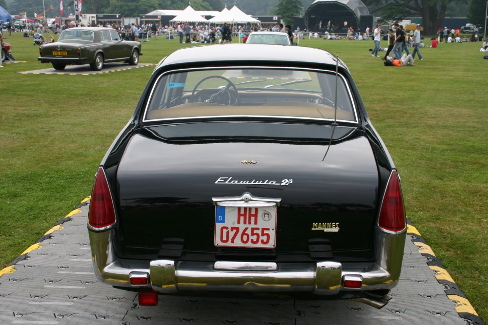 One of the finest displays at the Goodwood International Festival of Speed this year was held under the title of 'The Ultimate Luxury Production Car 1945-80'. Amongst the line-up of these luxurious limousines of the roads spanning three and a half decades were five Italian classics: a 1953 Lancia Flaminia, a 1967 ISO Fidia S4, a 1968 Maserati Quattoporte I, a 1973 Lamborghini Espada, and a 1976 Fiat 130 Berline.