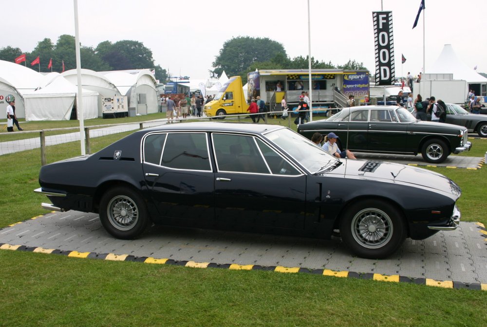 One of the finest displays at the Goodwood International Festival of Speed this year was held under the title of 'The Ultimate Luxury Production Car 1945-80'. Amongst the line-up of these luxurious limousines of the roads spanning three and a half decades were five Italian classics: a 1953 Lancia Flaminia, a 1967 ISO Fidia S4, a 1968 Maserati Quattoporte I, a 1973 Lamborghini Espada, and a 1976 Fiat 130 Berline.