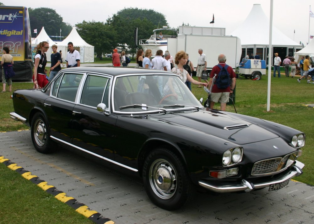 One of the finest displays at the Goodwood International Festival of Speed this year was held under the title of 'The Ultimate Luxury Production Car 1945-80'. Amongst the line-up of these luxurious limousines of the roads spanning three and a half decades were five Italian classics: a 1953 Lancia Flaminia, a 1967 ISO Fidia S4, a 1968 Maserati Quattoporte I, a 1973 Lamborghini Espada, and a 1976 Fiat 130 Berline.