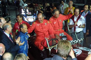 Luciano Viaro and Maurizio De Marco have won the 23rd edition of the Mille Miglia on board a 1928 Alfa Romeo 6C 1500 Super Sport, the same car that won the 1000 Miglia back in 1928 with Campari-Ramponi and in 2004 triumphed in the Nuvolari Grand Prix.