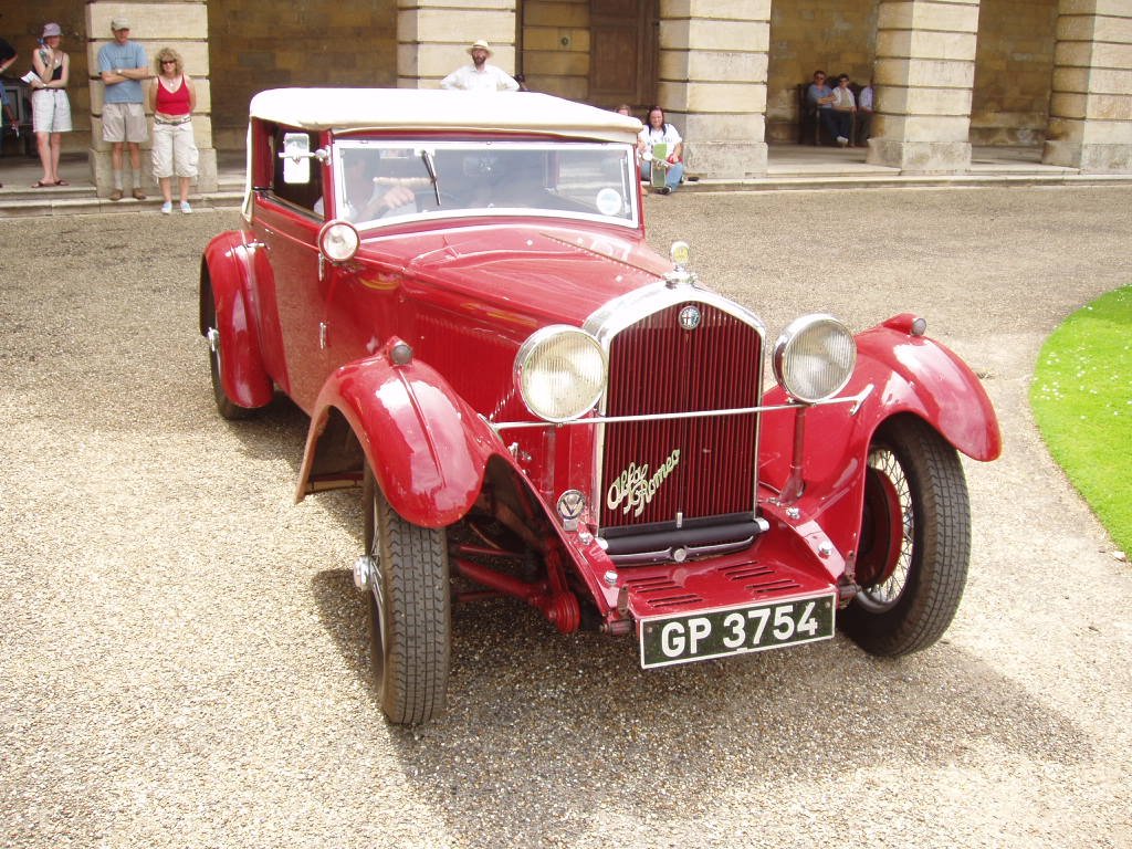 Alfa Romeo Owners Club UK - National Alfa Day 2005 - Boughton House, Kettering