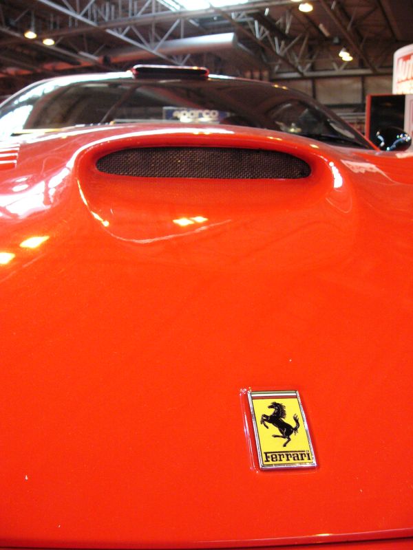 ESMotorsport Ferrari 550 LM at the 2005 Autosport International in Birmingham