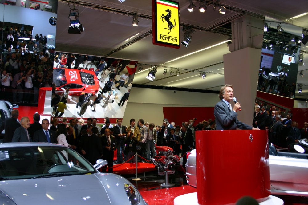 Ferrari press conference - 61st Frankfurt IAA - - 13th September 2005