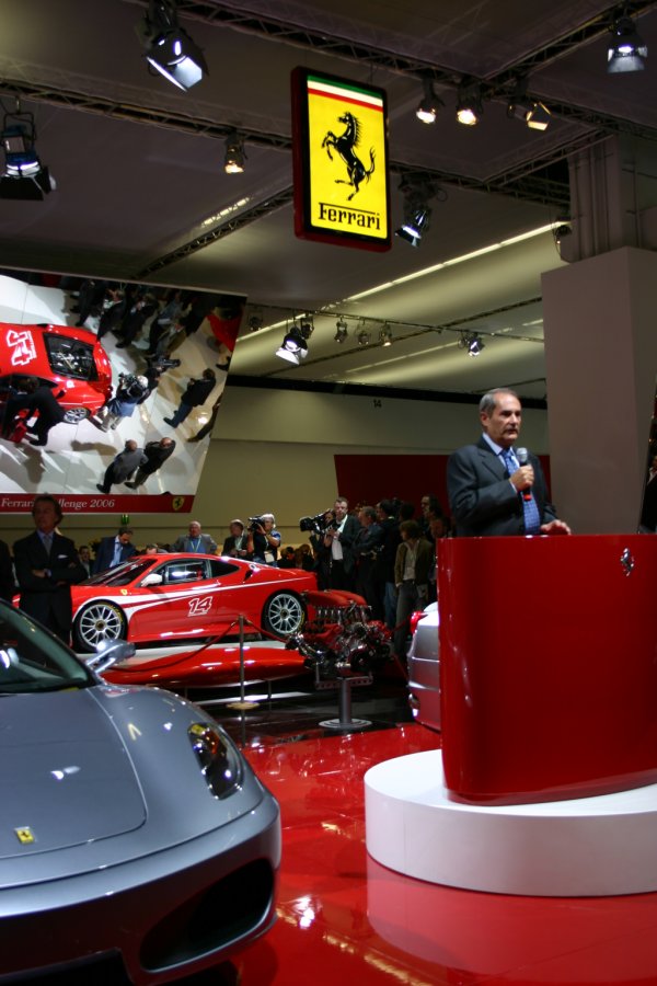 Ferrari press conference - 61st Frankfurt IAA - - 13th September 2005