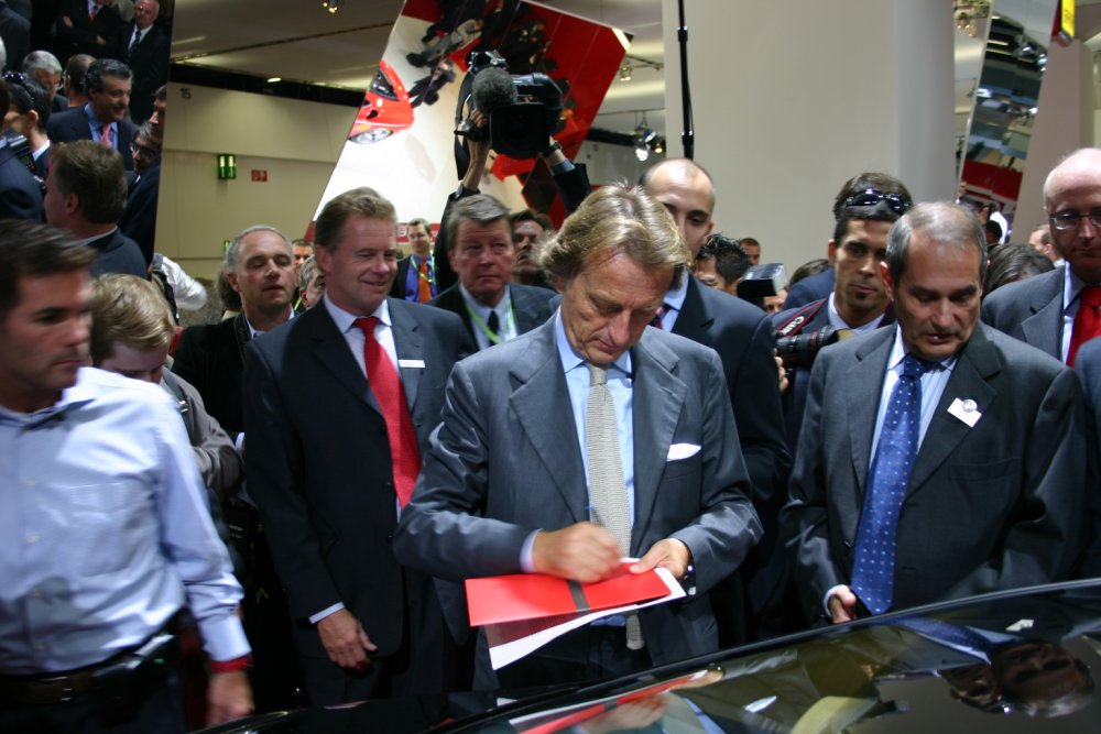 Ferrari press conference - 61st Frankfurt IAA - - 13th September 2005