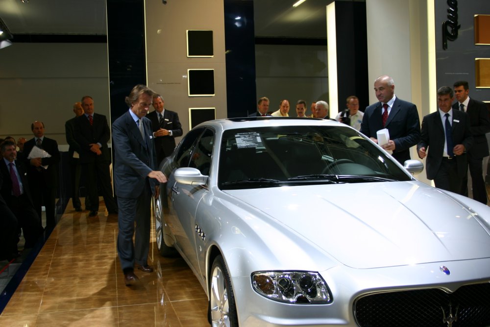 Maserati Press Conference - Frankfurt IAA - 13th September 2005