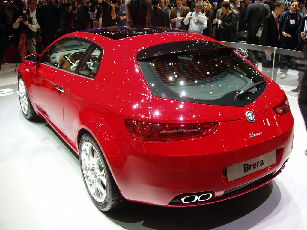 Alfa Romeo Brera at the 2005 Geneva Salon