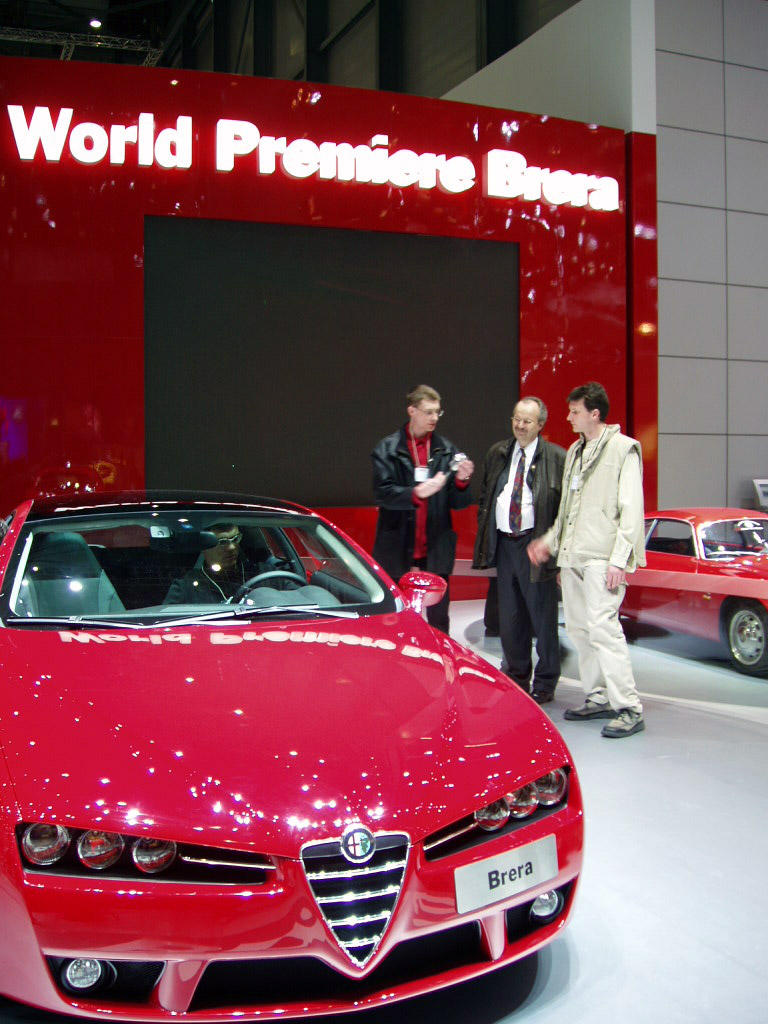 Alfa Romeo Brera at the 2005 Geneva Salon