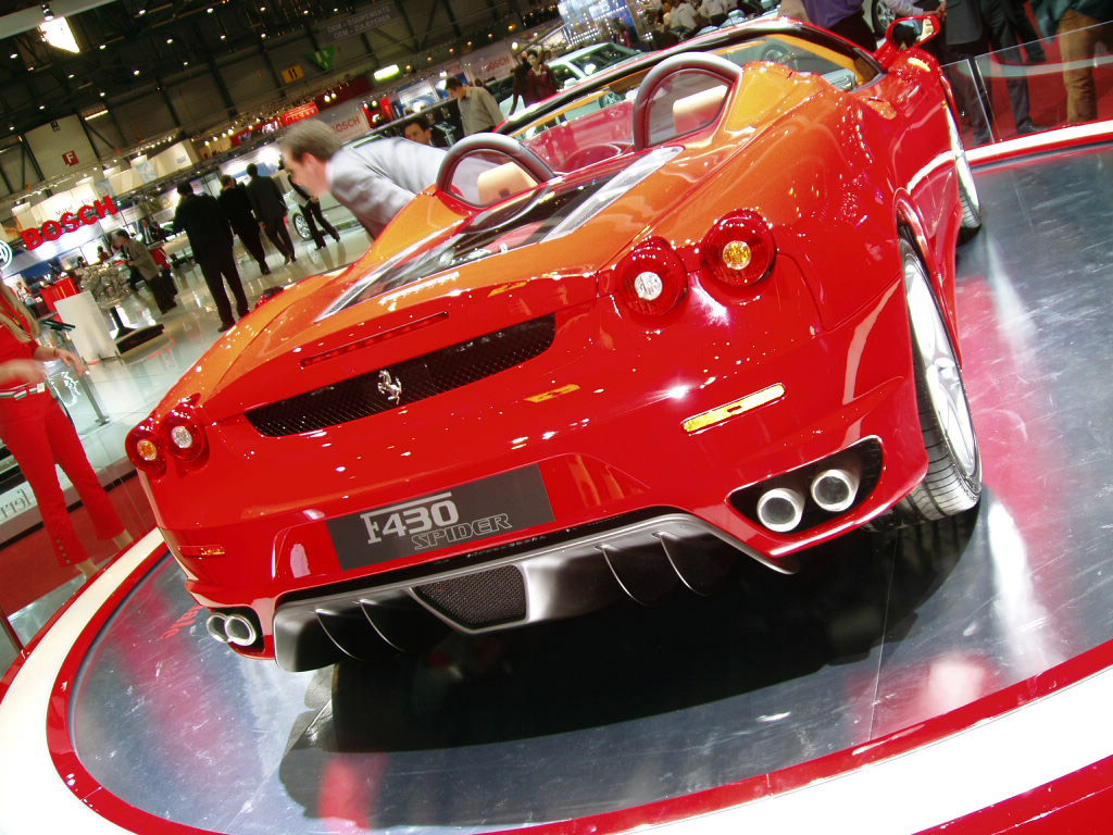 Ferrari F430 Spider at the 2005 Geneva International Motor Show