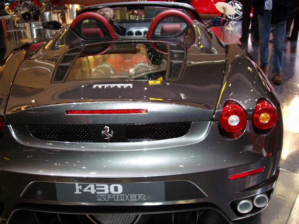 Ferrari F430 Spider at the 2005 Geneva International Motor Show