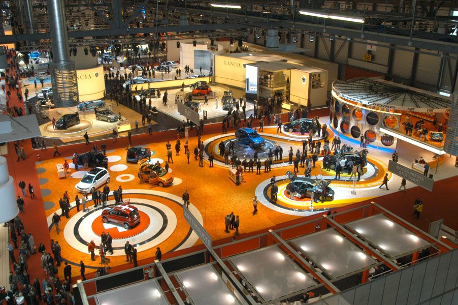 Fiat stand at the 2005 Geneva Motor Show