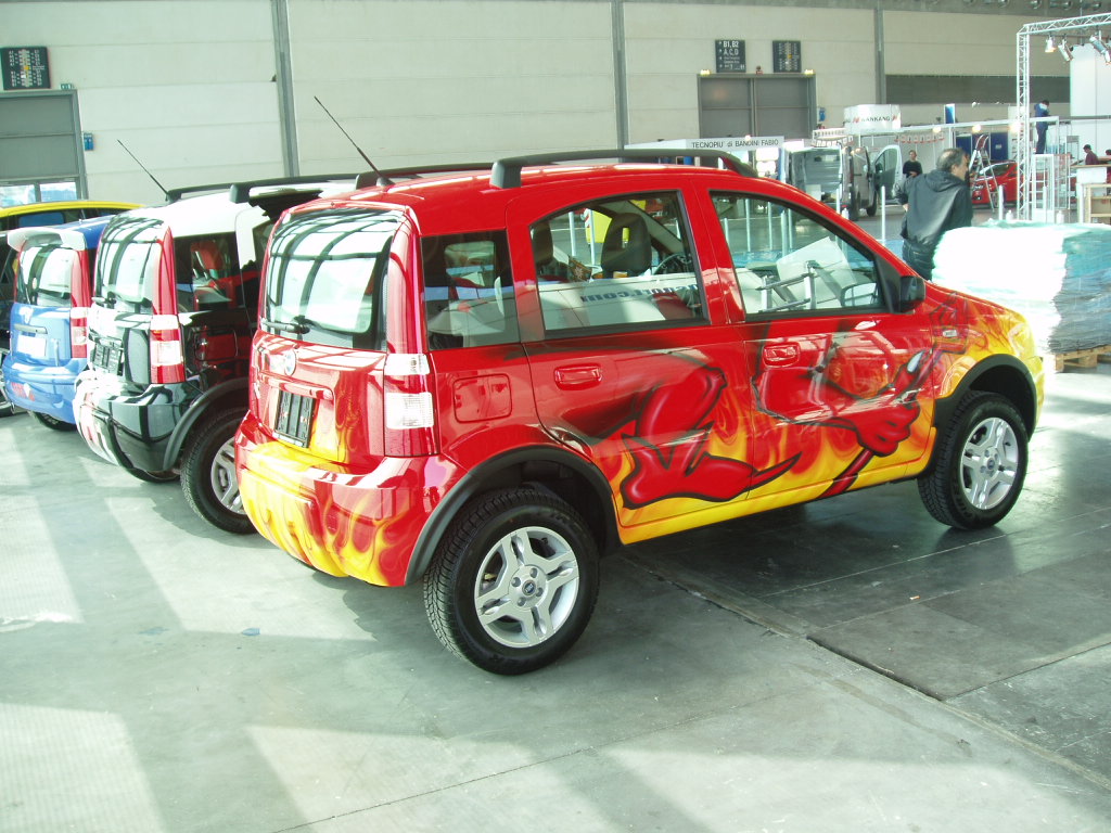 Fiat Panda 4x4 - Special Edition - at the 2005 My Special Car Show in Rimini