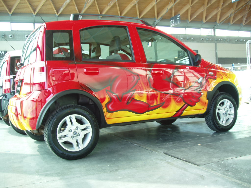 Fiat Panda 4x4 - Special Edition - at the 2005 My Special Car Show in Rimini