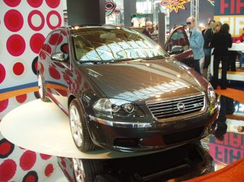 The undoubted star of proceedings on the Fiat stand at the Rimini My Car Show is the Giorgetto Giugiaro designed Croma '8ttoV', a show car dedicated to the late Gianni Agnelli