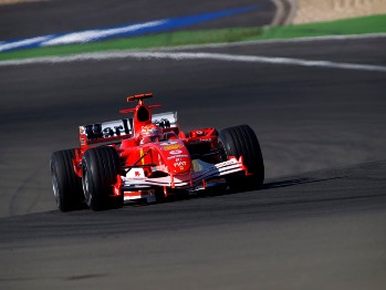 Scuderia Ferrari Marlboro scored the second highest number of points in Sundays European Grand Prix held in sunny weather at the Nurburgring. Leader Kimi Raikkonens last lap retirement with broken front suspension elevated Rubens Barrichello to third place behind Fernando Alonso and Nick Heidfeld, while Michael Schumacher claimed fifth place. 