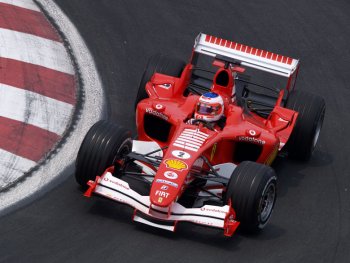 Brake problems for Rubens Barrichello and running on new tyres when the track was not at its best for Michael Schumacher are two factors that go some way to explaining why the two Scuderia Ferrari drivers ended the opening day practice in Canada down in 10th and 16th places respectively