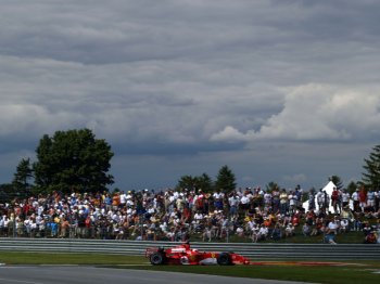 Just five days after taking the chequered flag in Montreal, the Scuderia Ferrari team was back on track in Indianapolis today