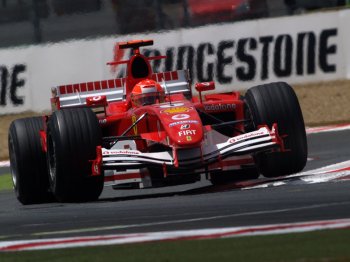 Michael Schumacher set the third fastest time at the end of the first day of practice for the French Grand Prix. His Scuderia Ferrari Marlboro team-mate, Rubens Barrichello was seventh. Both men were very positive about the performance of their F2005 and particularly complimentary about improvements on the tyre front. The team has also introduced a new aerodynamic package here. Technical Director Ross Brawn reckons there is still some work to do overnight with the data and tomorrow morning on the track to improve the overall balance of the car. 