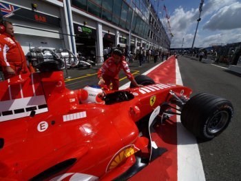 Michael Schumacher set the third fastest time at the end of the first day of practice for the French Grand Prix. His Scuderia Ferrari Marlboro team-mate, Rubens Barrichello was seventh. Both men were very positive about the performance of their F2005 and particularly complimentary about improvements on the tyre front. The team has also introduced a new aerodynamic package here. Technical Director Ross Brawn reckons there is still some work to do overnight with the data and tomorrow morning on the track to improve the overall balance of the car. 