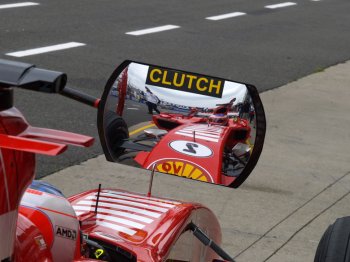 Michael Schumacher and Rubens Barrichello took a difficult sixth and seventh place for Scuderia Ferrari in this afternoon's British Grand Prix