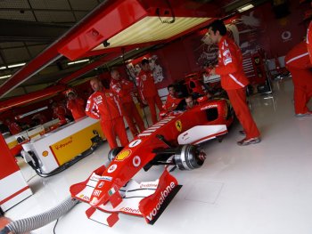 Tenth time for Michael Schumacher and fifteenth for Rubens Barrichello does not look like the best result for Scuderia Ferrari Marlboro at the end of the first day of practice for the British Grand Prix