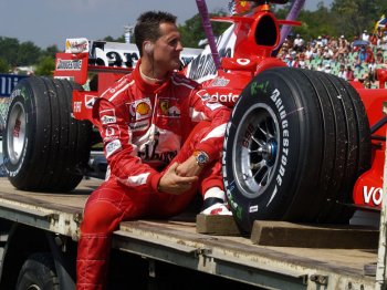 Ferrari F2005 - Hunargian GP Qualifying