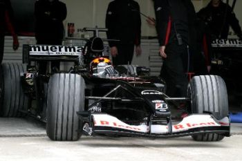 The Minardi F1 Team wrapped up a two day test at Mugello with Patrick Friesacher, Christijan Albers and Chanoch Nissany all in action, on Friday