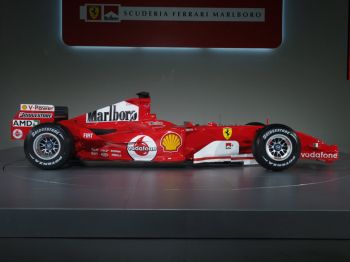 click here for Ferrari F2005 photo gallery