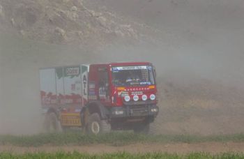 Iveco Eurcargo during the 2005 Dakar Rally