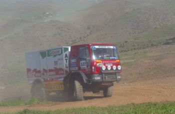 Iveco Eurcargo during the 2005 Dakar Rally