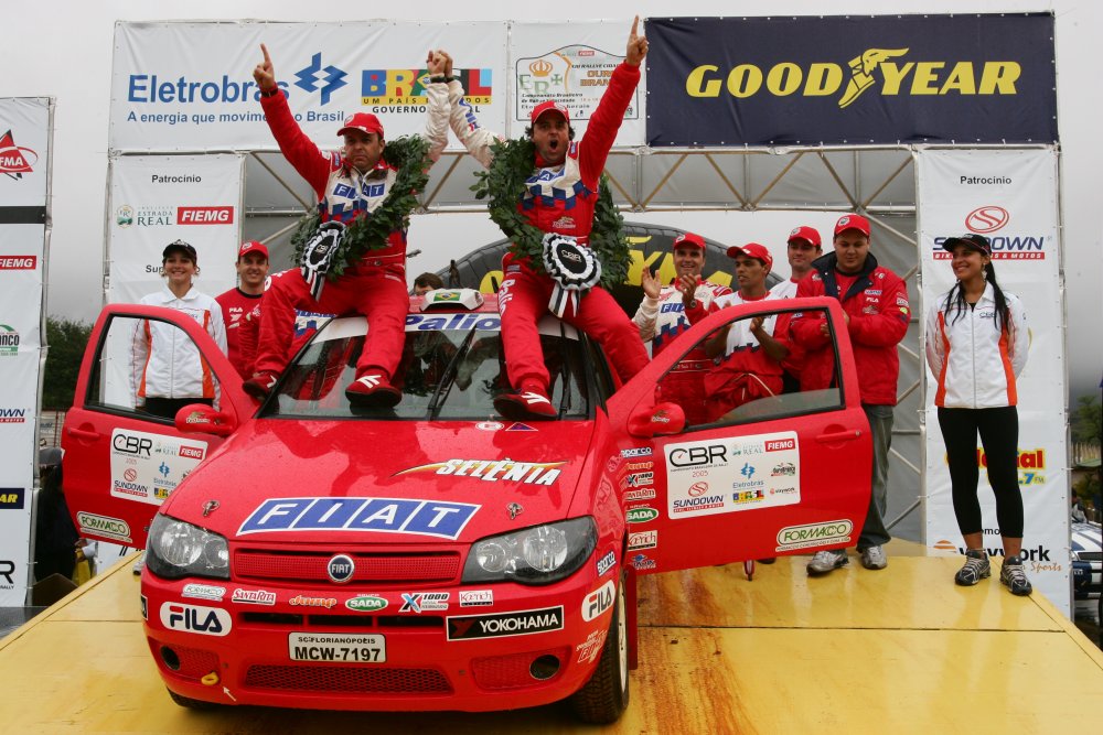 he FIAT Rally Team, Ted Racing, won last Sunday (18th September) its ninth consecutive Brazilian National Rally Championship title in the A6 category, running with the FIAT Palio on the hands of the pilot Lus Tedesco, in Ouro Branco/MG