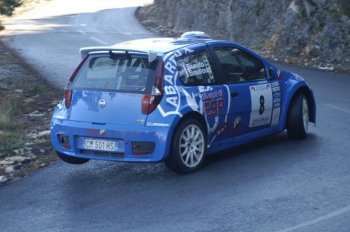 Fiat Punto Super1600 - 2005 FIA European Rally Championship, Rally Antibes - Cote d'Azur