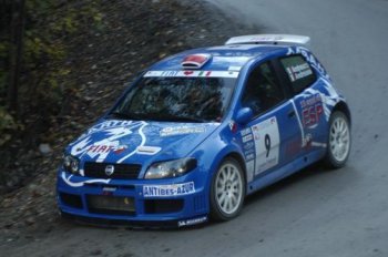 Fiat Punto Super1600 - 2005 FIA European Rally Championship, Rally Antibes - Cote d'Azur