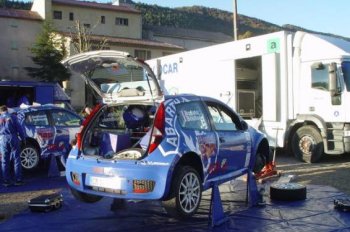 Fiat Punto Super1600 - 2005 FIA European Rally Championship, Rally Antibes - Cote d'Azur